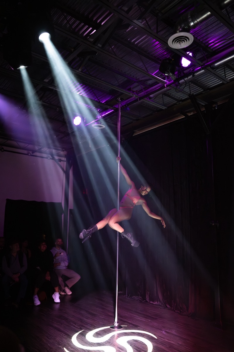 Aerial arts performance · Erin White Photography