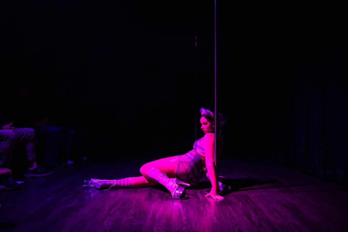 Aerial arts performance · Erin White Photography