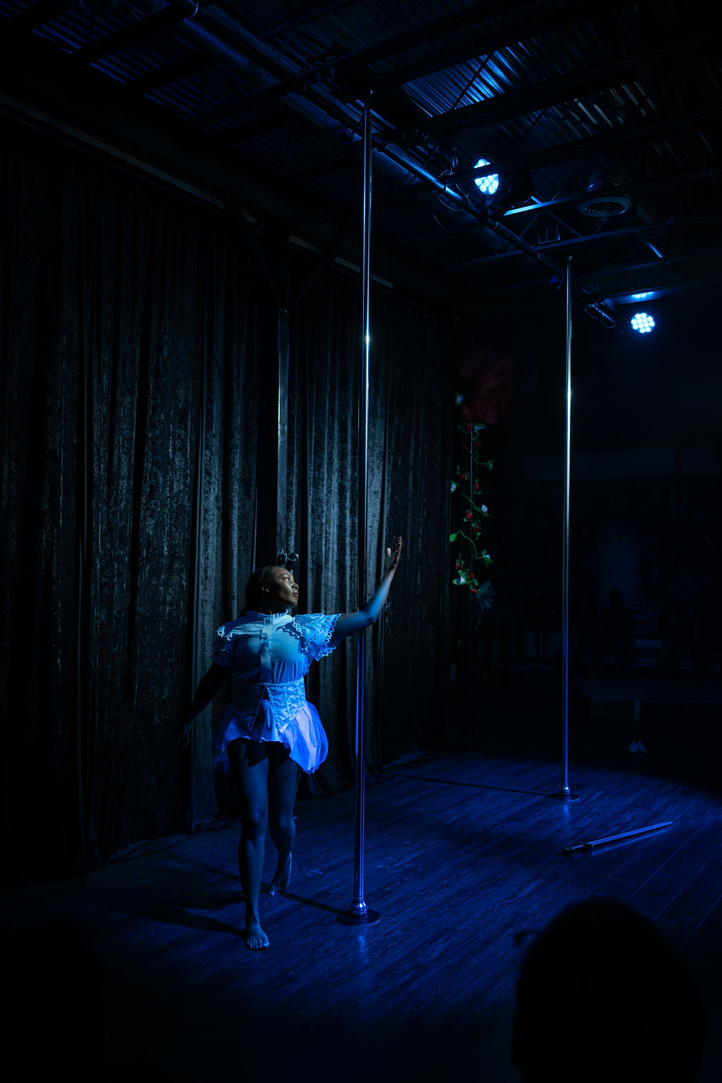 Performance choreography at Luna Aerial Dance Frederick Maryland · Erin White Photography