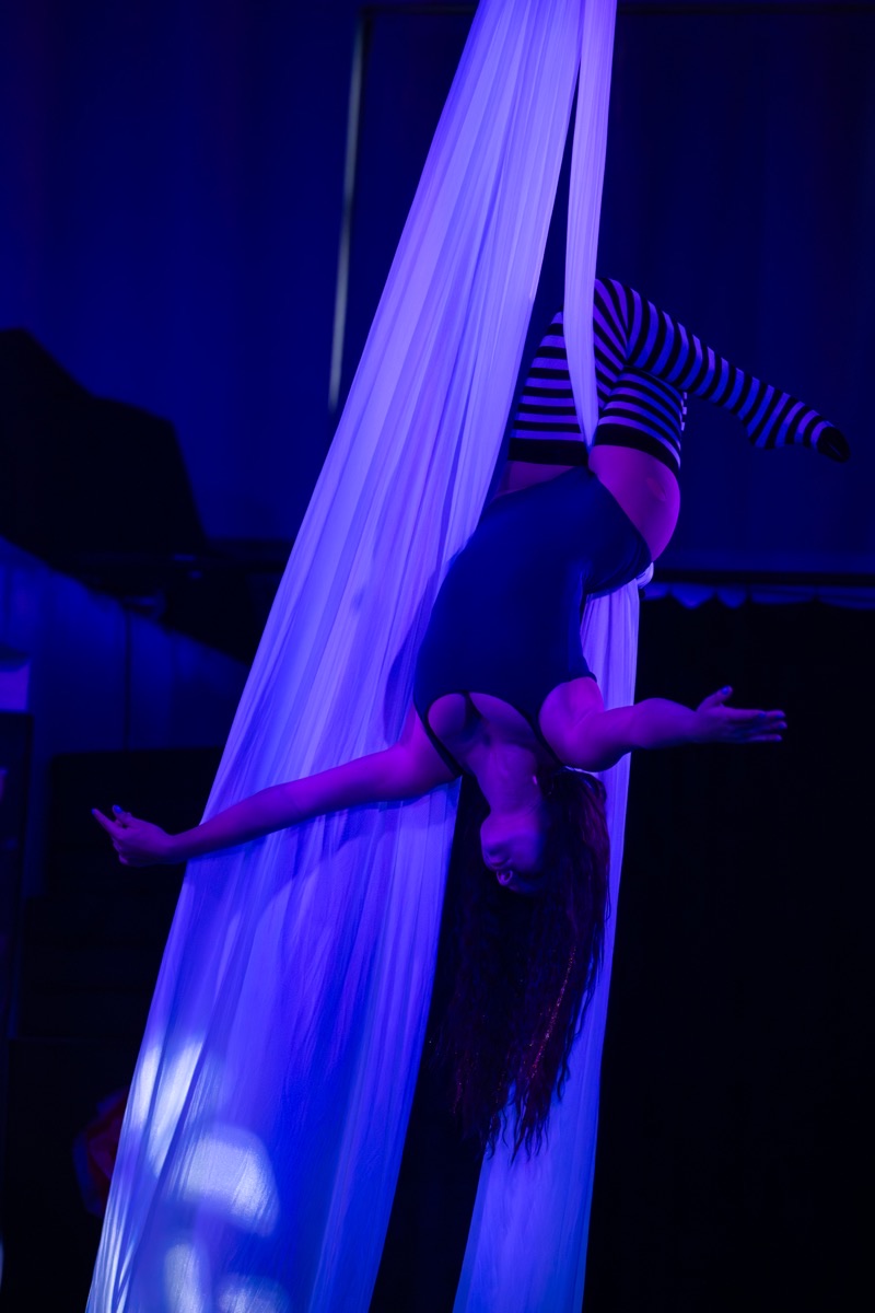 Aerial arts performance · Erin White Photography